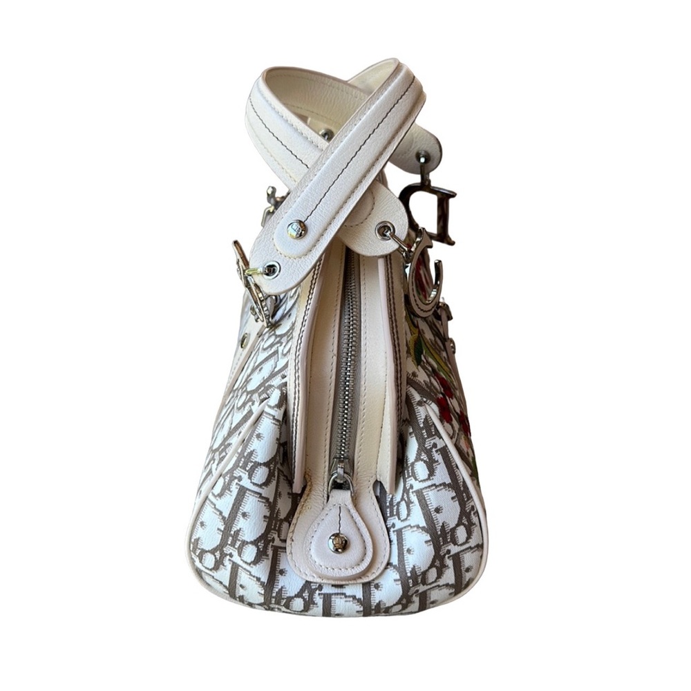CHRISTIAN DIOR Diorissmo canvas handbag with floral embellishment, Never used - Picture 5 of 16